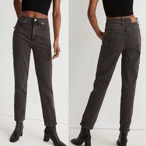 Madewell The Perfect Vintage Jeans in Lunar Wash Gray Sz 25